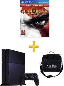 Resim Sony PS4 Standart 500GB (Yenilenmiş) + Tek Kol + Çanta + God of War 3 