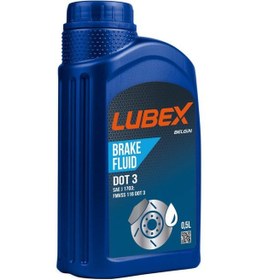 Resim Lubex Brake Fluid Dot 3 Fren Hidrolik Yağı 500 ML 