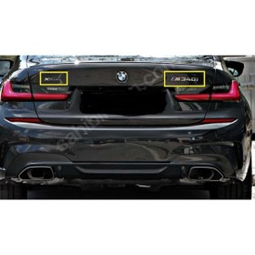 Resim EDEXPORT M340i & Xdrive Bagaj Yazısı 2'li Paket 