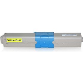 Resim Tonermax Oki 44469714 C310 Uyumlu Toner Sarı / C330 / C510 / C511 / C530 / 