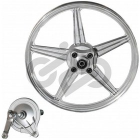 Resim 51509 Arka Jant Alüminyum Komple [1.60 x 18] Agk [Kampana-Balata- 