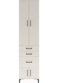 Resim Arges Dolap 3 Raflı 3 Çekmeceli 4 Kapaklı 60x30x243 Aytaşı-ay... Aytaşı 