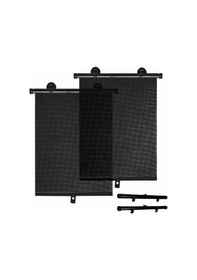 Resim Oto Yan Cam Perde Güneşlik Makaralı Takmatik 2 Adet 