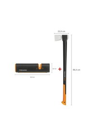 Resim Fiskars Yarma Baltası Xxl-x27 + Balta Ve Bıçak Bileyici 