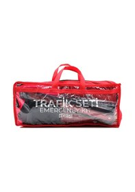 Resim 2li Set 4 Gen Çanta 7pcs + 38pcs Oto Trafik Seti + İlk Yardım Seti Yangın Tüpü 1kg 2pcs Reflektör Be 