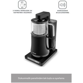Resim Homend Smart Royaltea Plus 2 In 1 Otomatik Çay Ve Türk Kahve Makinesi Wifi 
