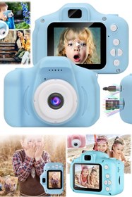 Resim Favors Çocuklar Için Dijital Fotoğraf Makinesi Fotoğraf Ve Video Çeken Mini Pembe 