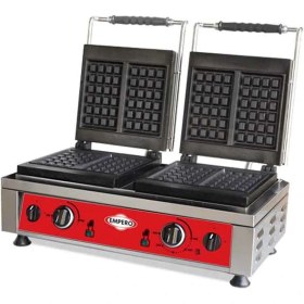 Resim Empero EMP.WF.020 Çiftli Waffle Makinesi 4 Gözlü 