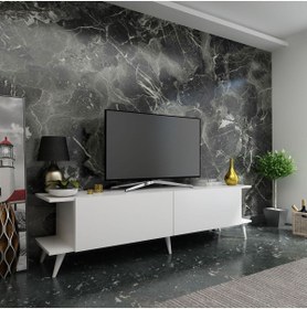 Resim Myniture Home & Living Festival Tv Ünitesi Q3013-1 Beyaz 