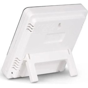 Resim Hubstein 2 Adet Masa Termometre Dijital Nem Ölçer Sıcaklık Isı Alarm Pil Hediyeli 