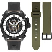 Resim Wainer Quartz Erkek Kol Saati Wa.11200-a Altın - Mavi 