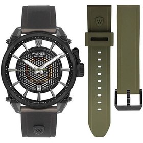 Resim Wainer Quartz Erkek Kol Saati Wa.11200-a Altın - Mavi 
