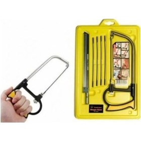 Resim Sihirli Testere Kıl Testere Ağaç Ahşap Demir Hobi Testeresi 