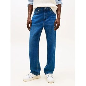 Resim Tommy Hilfiger Erkek Denim Straight Jean 