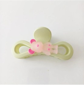 Resim 11 Cm 3 Adet Buyuk Kaliteli Mandal Toka Kalın Saç Lila 