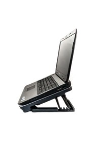 Resim TahTicMer N99 Laptop Notebook Soğutucu 2 Fan 2 Usbli Standlı Yüksek Kademe Ayarlı Masa Üstü Soğutucu Fan 