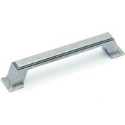 Resim System Antik Gümüş 128 mm Çekme Mobilya Kulpu (SY4235 0128 OSM) 