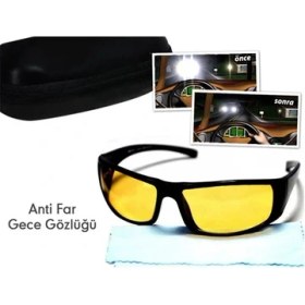 Resim Anti Far Gece Görüş Gözlüğü 