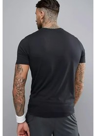 Resim Nike Dri-fit Training Swoosh Erkek Tişört Siyah 