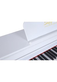 Resim Jwin Sapphire Sdp-220w Çekiç Aksiyonlu 88 Tuşlu Piyano Beyaz 