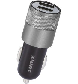 Resim Sunix Araç Çakmak Şarj Aleti 3.1A / 38W Hızlı Şarj iphone Uyumlu Samsung 