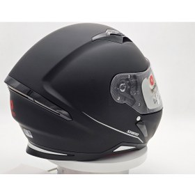 Resim Shiro Kask Fullface Hunter M.c Mat Siyah 