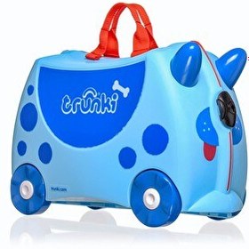 Resim Trunki Köpek Dougie Dog Çocuk Valiz 
