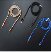 Resim Ally Halat Usb Type-C Aux Muzik Kablo 