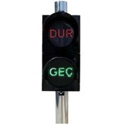 Resim Hayat Trafik Ledli Dur/Geç Sinyal Verici - Siyah 200 mm 