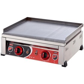 Resim Işıkgaz Silverinox Endüstriyel 50 Lik Elektrikli 50 Cm Pleyt Izgara 