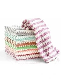 Resim SanalAMCA Store Miclo Cleaning | Yumuşak Doku | Puf Bez | Süper Emici Sihirli Mutfak, Bulaşık Tezgah Bezi | X3 Adet 