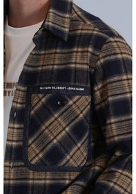 Resim Lufian Erkek Hammer Basic Slim Fit Gömlek 112010663 Lacivert Lacivert 