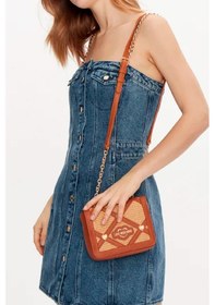Resim Love Moschino Kadın Çapraz Çantası Jc4310pp0ıko110a Camel 