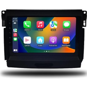 Resim Navigo Ford Ranger Android Carplay Multimedya 2016-2022 Arka Panelli 4gb Ram + 64gb Hafıza + 8 Çekirdek 
