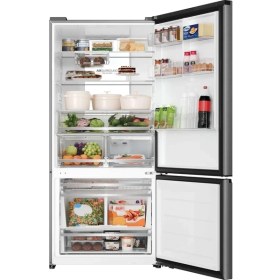 Resim Haier HDR5818DNSS D Enerji Sınıfı 640 Lt Kombi Tipi No Frost Buzdolabı 