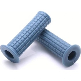 Resim Hightower Motosiklet 7/8'' 22mm Açık Mavi Universal Dirt Bike Off-road Atv El Tutacakları 2 Adet 