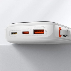 Resim Baseus Qpow Pro Dijital Göstergeli 10000mah 20w Hızlı Şarj Powerbank Apple Uyumlu iPhone Lightning Kablolu- 5775 Diğer 