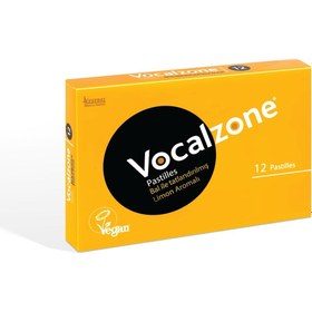 Resim Vocalzone Ballı Limonlu Pastil 12 Adet 