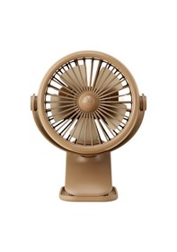 Resim 3 Kademe Usb Şarjlı Mandallı 360 Taşınabilir Fan Vantilatör Soğutucu Ym88221 Kahverengi 