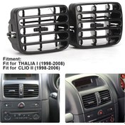 Resim Wezone Renault Clıo Iı 1998-2006 / Thalıa I 1998-2008 Sol-sağ Ac Havuzluk Çıkışı, Abs Malzeme, Uyum, Kolay Kurulum - Siyah Çift Set -- 