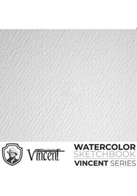 Resim Vıncent Watercolor Daire Sketchbook 300gr 25cm 10 Sayfa Suluboya Defteri 