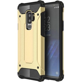 Resim Microsonic Samsung Galaxy S9 Plus Kılıf Rugged Armor Gold 