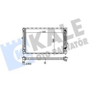 Resim Su Radyatoru Brazıng Otomatık Vıtes Vw Audı Seat Skoda 8d0121251bc 