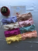 Resim Genel Markalar 8'li Kombin El Yapımı Ribana Kız Bebek Bandana 