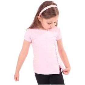 Resim Toontoy Kids Toontoy Kız Bebek Passion Desing Baskılı Tişört Oranj 