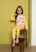 Resim CAROLINA COLLECTION Çocuk Desanlı %100 Pamuklu Pijama Takımı 