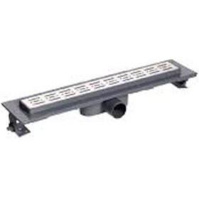 Resim Duş Kanalı Banyo Süzgeci Paslanmaz Süzgeçli Q50 Çıkışlı 20 Cm 