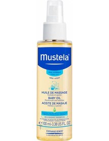 Resim Mustela Bebek Bakım Masaj Yağı 100ml 