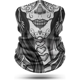 Resim Motorcu Boyunlugu Unisex Bandana Motosiklet Bandana Boyunluk Kadın Erkek Boyunluk Headwear BDK249 