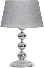 Resim vinner Krom Kaplama Trois Üçlü Küre Desenli Metal Abajur - Antrasit VNR0506KABTRS001 